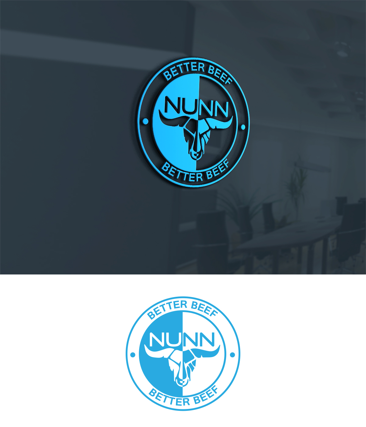Logo Design by supercreative for Nunn better beef  | Design #16388138