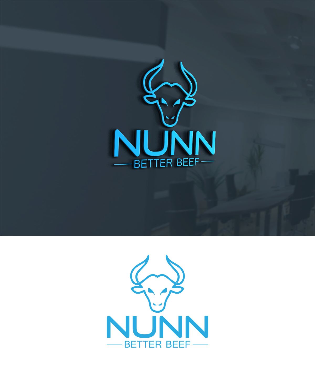 Logo Design by supercreative for Nunn better beef  | Design #16388141
