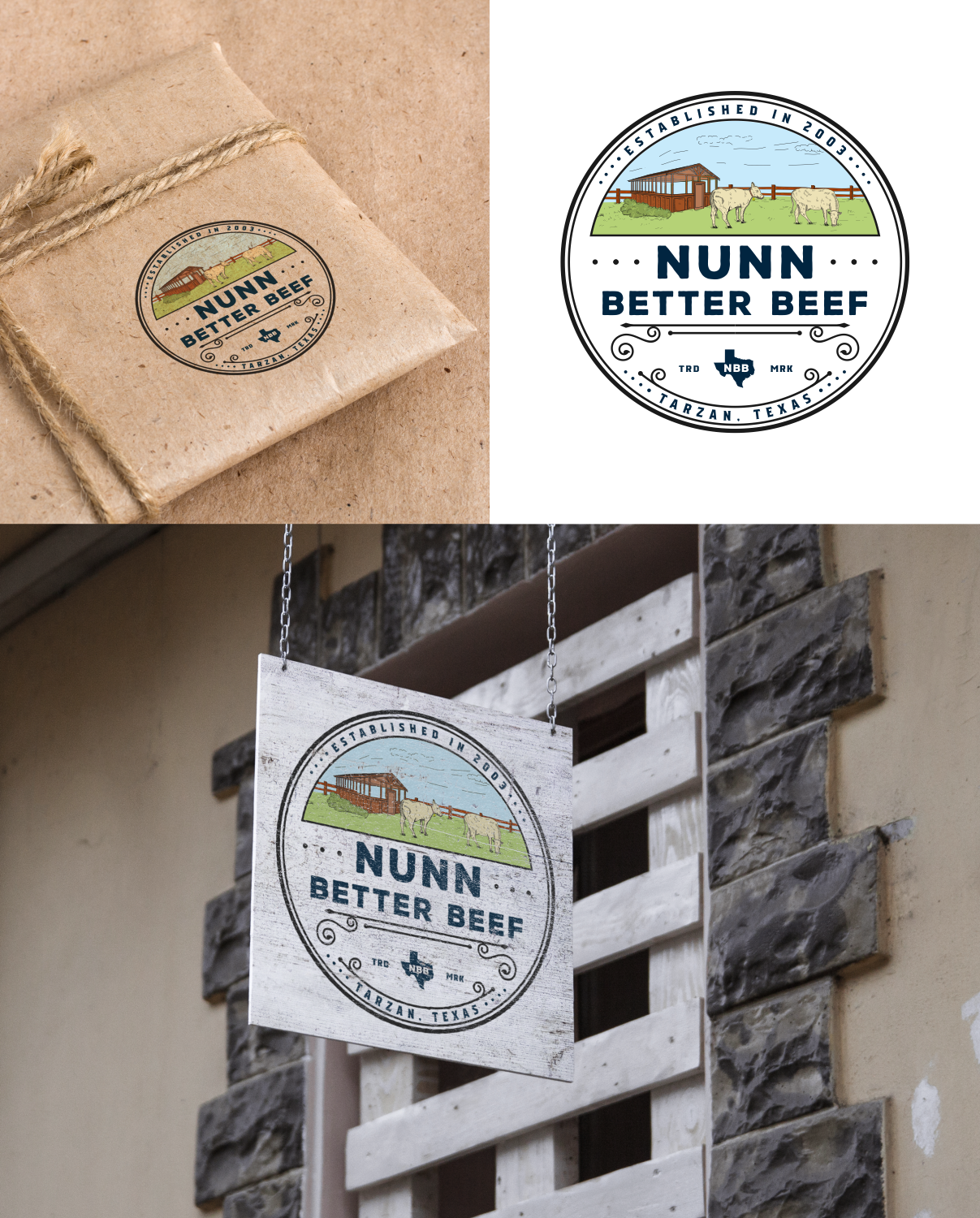 Diseño de Logo por Ankit Bhattarai para Nunn better beef  | Diseño #16377757