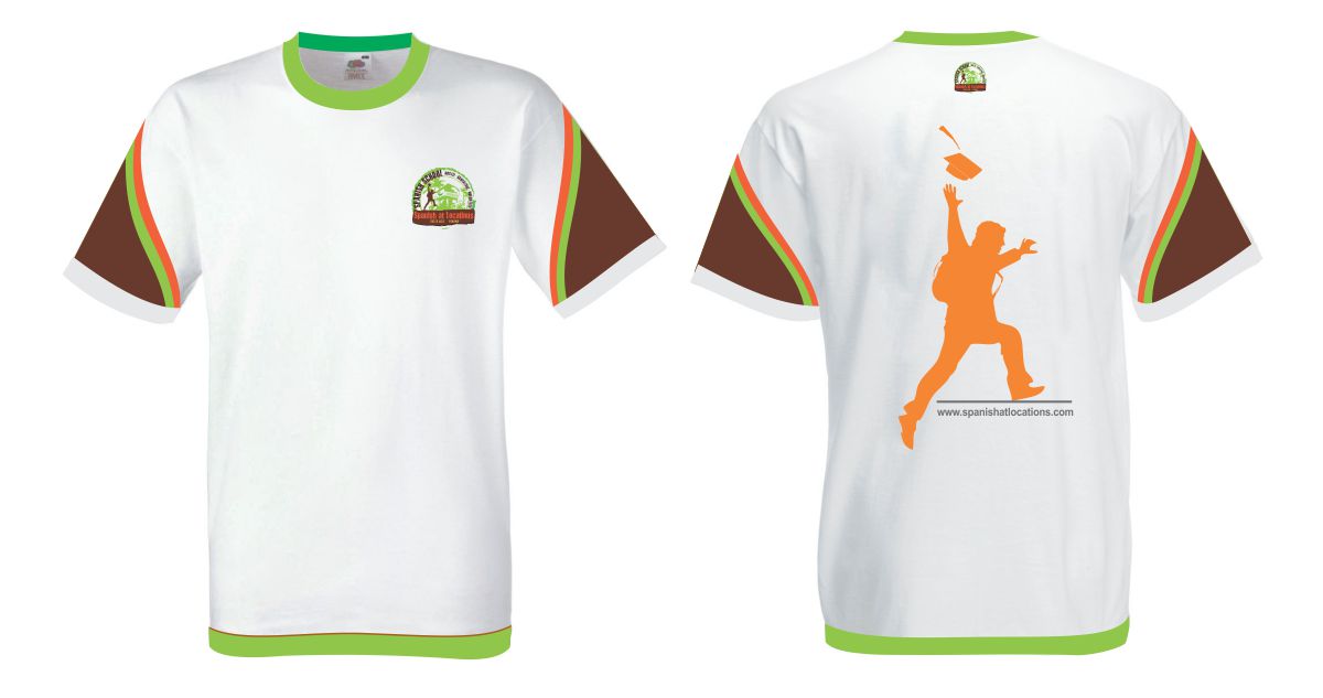 T-shirt Design by Navyodya for Spanish at Locations | Design #2700055