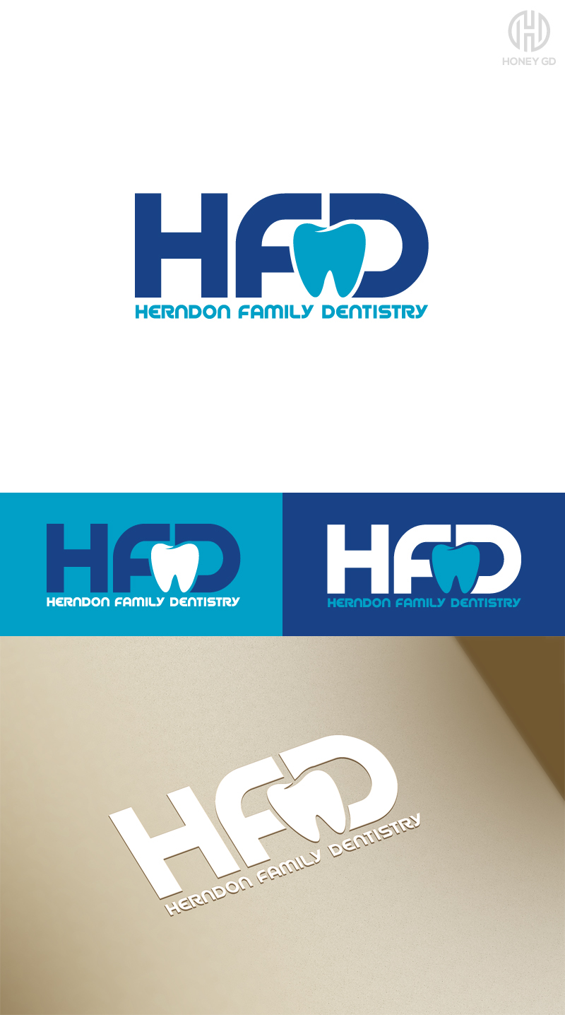 Logo Design by Honey GD for Herndon Family Dentistry | Design #16365008