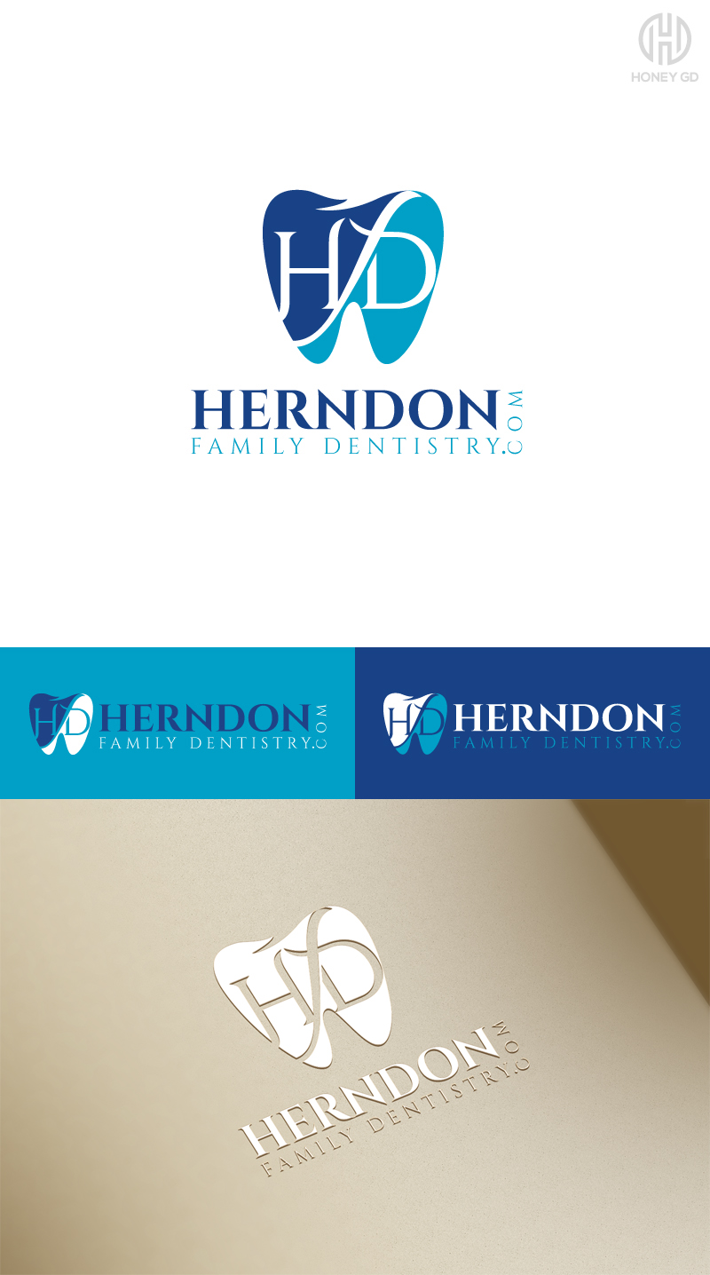 Logo Design by Honey GD for Herndon Family Dentistry | Design #16378510