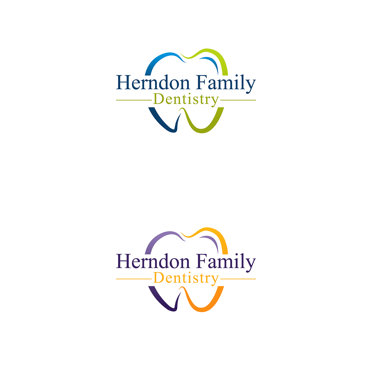 Upmarket, Serious, Dental Logo Design for Herndon Family Dentistry
