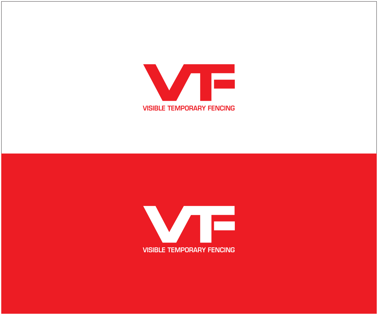 Logo Design by bijuak for Visible temporary fencing | Design #2655781