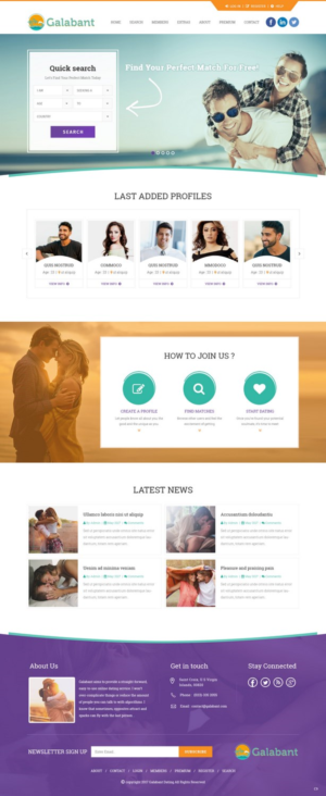 Web Design by pb for Galabant | Design: #16449819