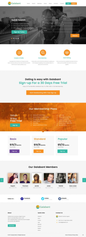Web Design by pb for Galabant | Design: #16449820