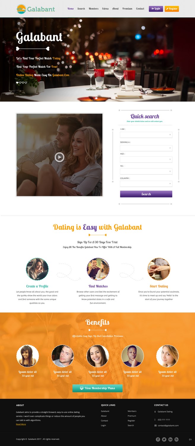 Web Design by pb for Galabant | Design #16449824