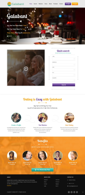 Web Design by pb for Galabant | Design: #16449824