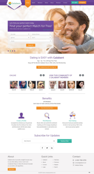 Web Design by pb for Galabant | Design: #16449839