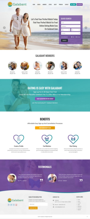 Web Design by pb for Galabant | Design: #16449841