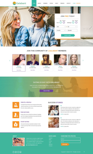 Web Design by pb for Galabant | Design: #16449842