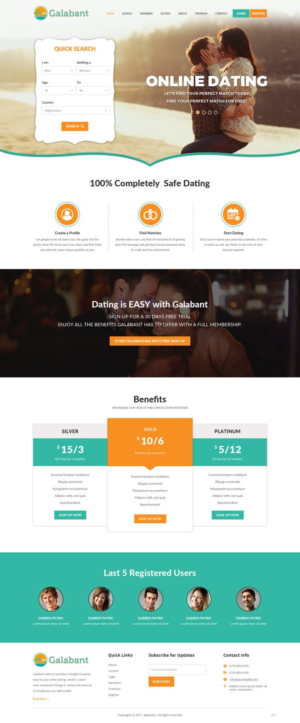 Web Design by pb for Galabant | Design: #16449849