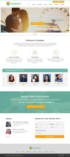 Web Design by pb for Galabant | Design: #16449851