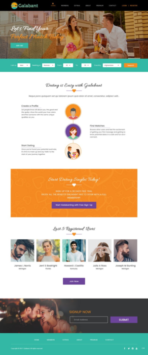Web Design by pb for Galabant | Design: #16449852