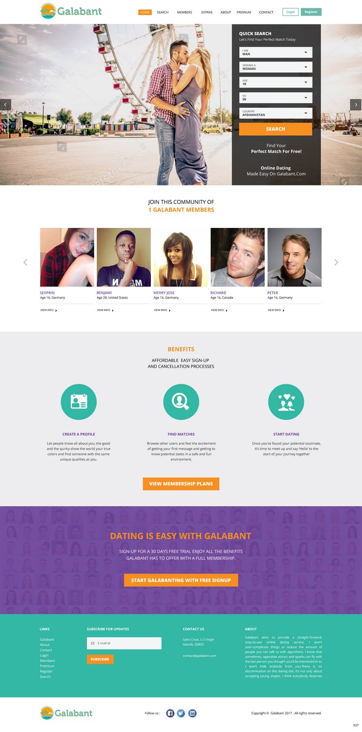 Web-Design von pb für Galabant | Design #16449853