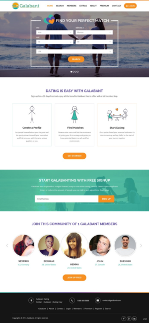 Web Design by pb for Galabant | Design: #16449854