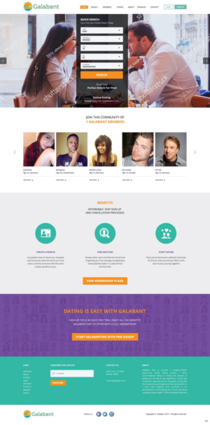 Web Design by pb for Galabant | Design: #16449855