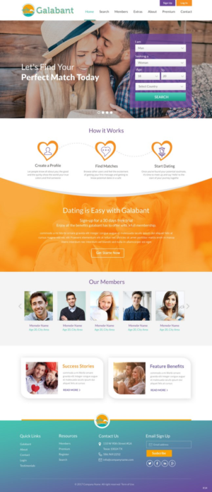 Web Design by pb for Galabant | Design: #16449864