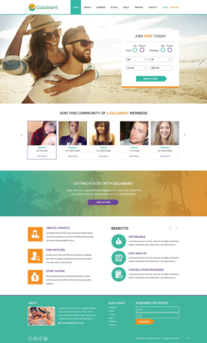 Web Design by pb for Galabant | Design: #16482628