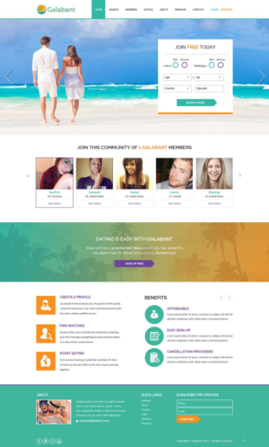 Web Design by pb for Galabant | Design: #16482630