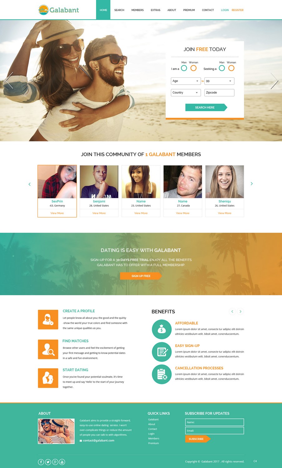 Diseño Web por pb para Galabant | Diseño #16482631