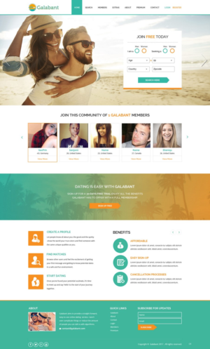 Web Design by pb for Galabant | Design: #16482631
