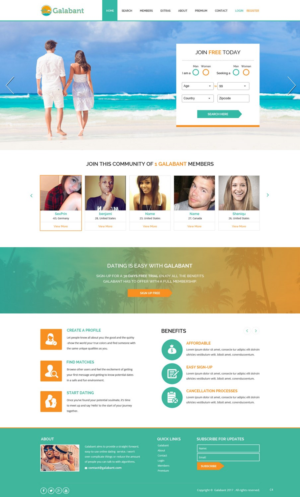 Web Design by pb for Galabant | Design: #16482632