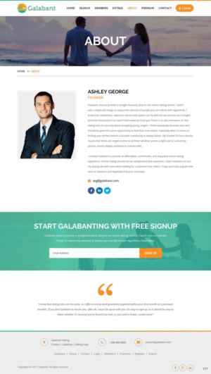 Web Design by pb for Galabant | Design: #16500344