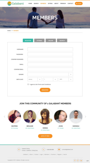 Web Design by pb for Galabant | Design: #16500345