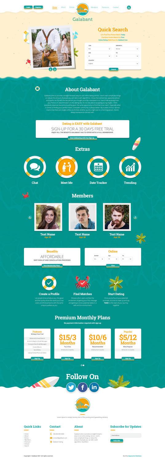 Diseño Web por Impressive Sol para Galabant | Diseño #16459533