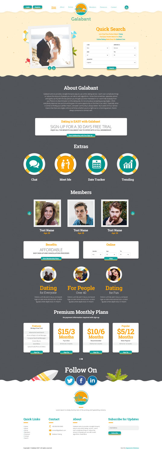 Web Design par Impressive Solutions pour Galabant | Design #16479679