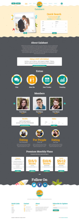 Diseño Web por Impressive Solutions para Galabant | Diseño: #16479679