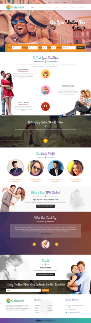Web Design by rightway for Galabant | Design: #16450959