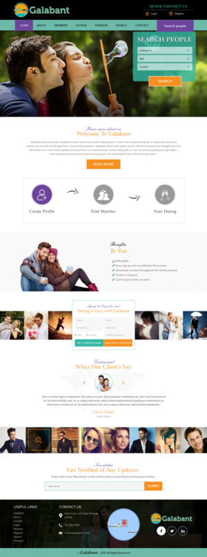 Web Design by rightway for Galabant | Design: #16451143