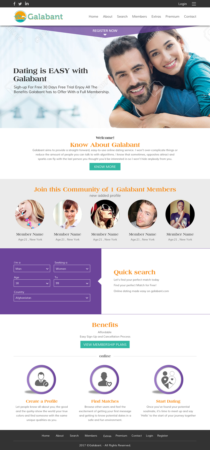Web-Design von rightway für Galabant | Design #16451153