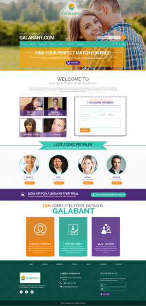Web Design by Dream Logo Design for Galabant | Design: #16449378