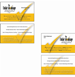 Business Card Design by Varsha K