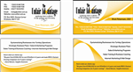 Visitenkarten-Design von Varsha K für the unfair advantage | Design: #41881