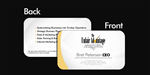 Business Card Design by ravi for the unfair advantage | Design #41960
