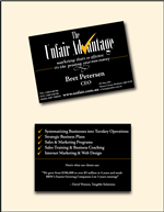 Business Card Design by Fun Originals, Inc. for the unfair advantage | Design #40878