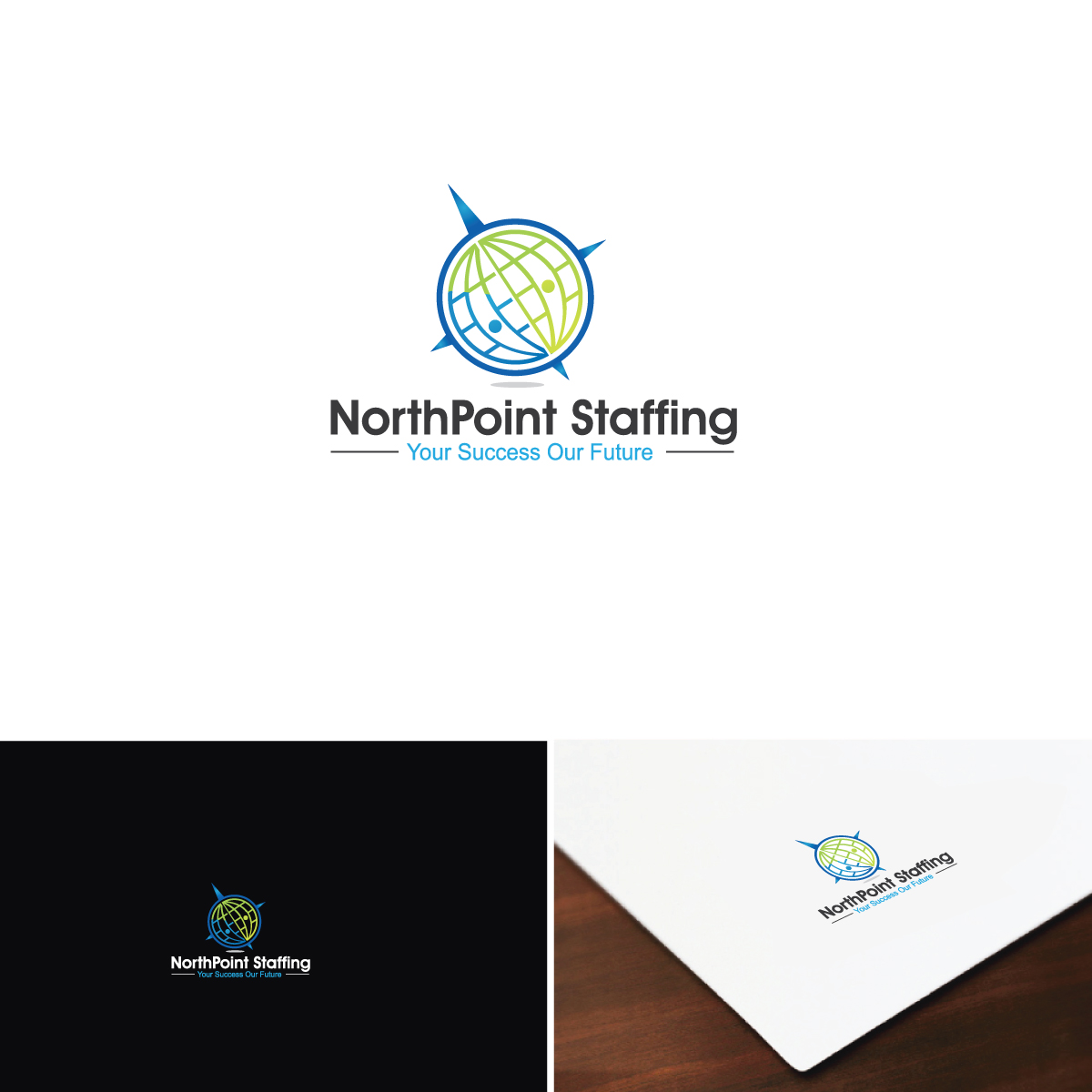Logo-Design von e-graphics für NorthPoint Staffing | Design #16361126