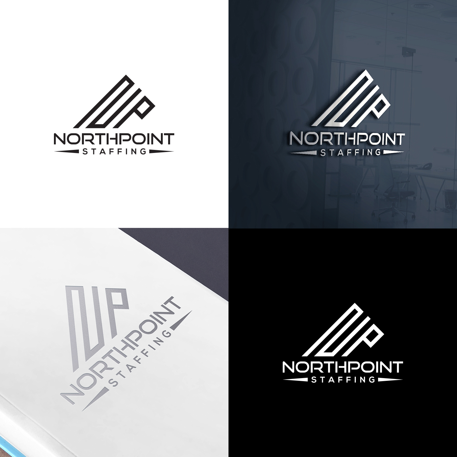 Logo-Design von Burraq Creatives für NorthPoint Staffing | Design #16359684