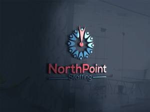 Diseño de Logo por logoboss 3 para NorthPoint Staffing | Diseño: #16364927