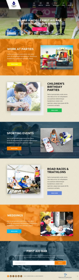 Web Design by pb for Parachute Consulting LLC | Design: #16427796