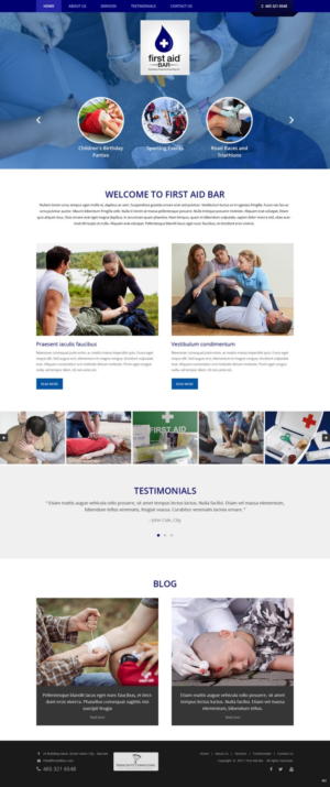 Web Design by pb for Parachute Consulting LLC | Design: #16427819