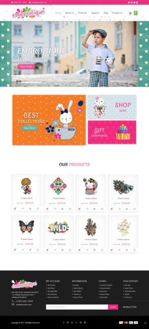 Web Design by pb for this project | Design: #16395262