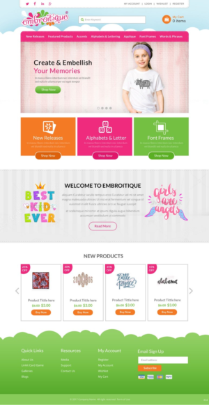 Web Design by pb for this project | Design: #16449797