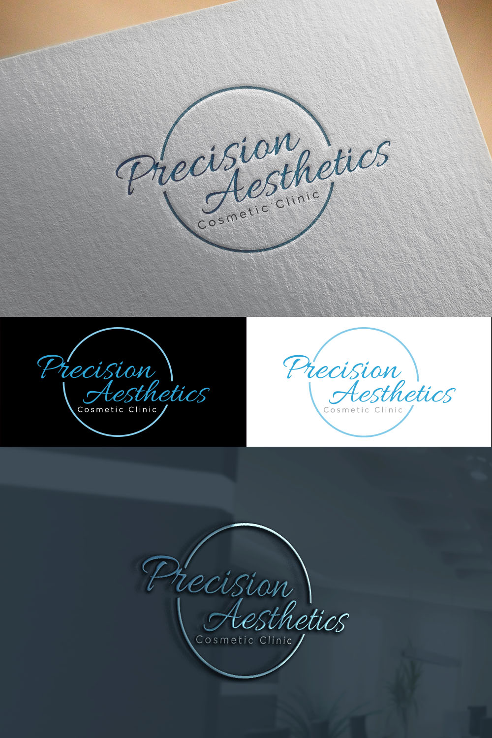 Logo Design by shariqueyaseen2 for Precision Aesthetics Cosmetic Clinic | Design: #16393117