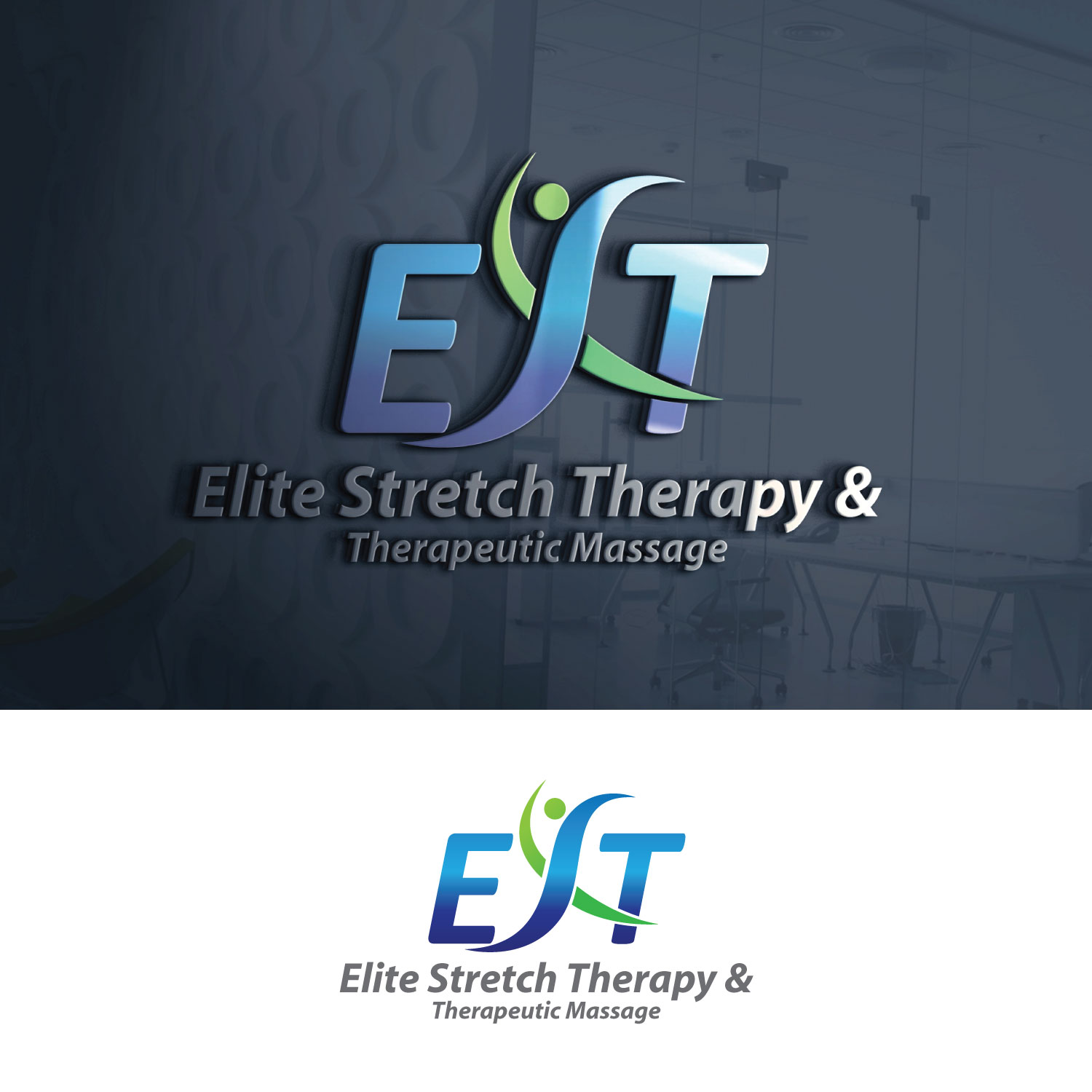 Diseño de Logo por concepts para Elite Stretch Therapy & Therapeutic Massage | Diseño #16411969