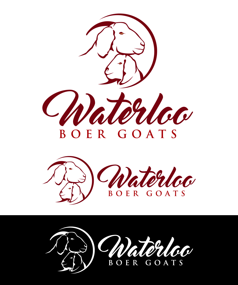 Logo Design by StudioD™ for Waterloo Boer Goats | Design: #16418779